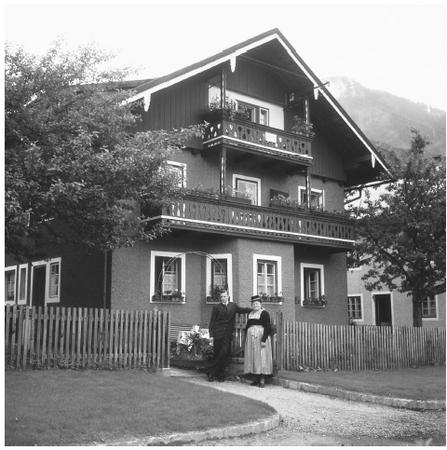 A house in the small town of Kaprun. Many rural areas of Austria are dominated by farmhouses that have been in families for years.